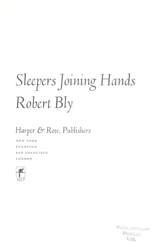 Cover image for Sleepers joining hands.