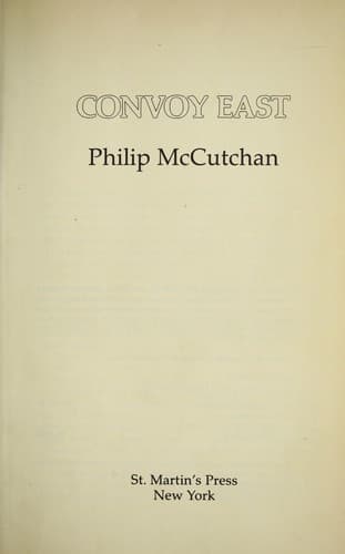 Cover image for Convoy east