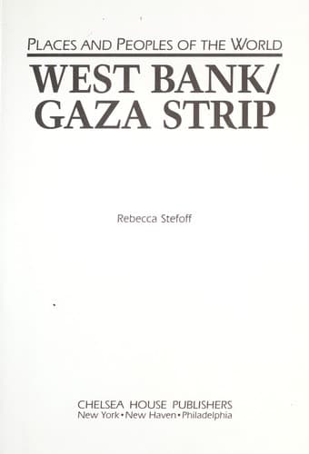 Cover image for West Bank/Gaza Strip