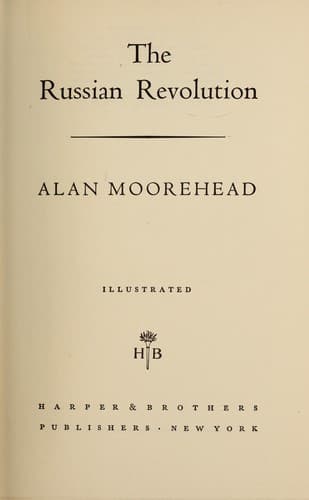 Cover image for The Russian revolution