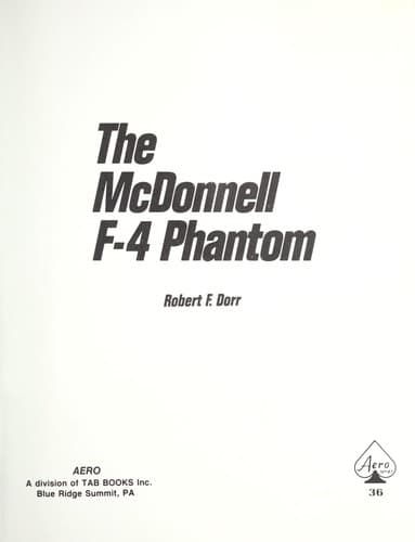 Cover image for The McDonnell F-4 Phantom