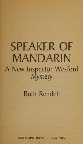Cover image for Speaker of Mandarin