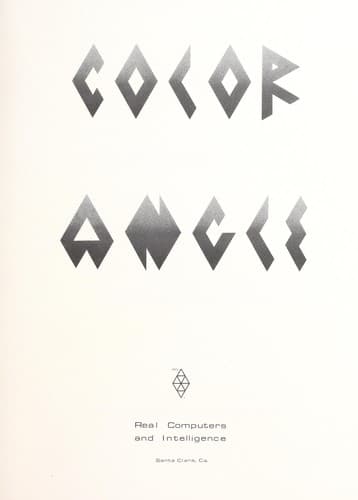 Cover image for Color angle