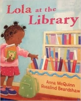 Cover image for Lola at the library