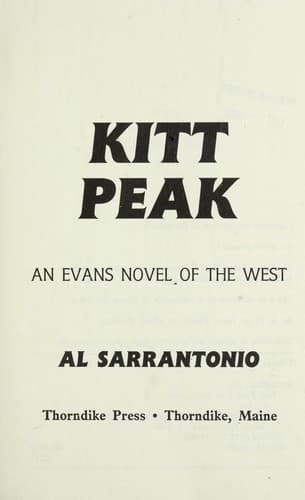 Cover image for Kitt Peak