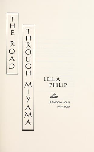 Cover image for The road through Miyama