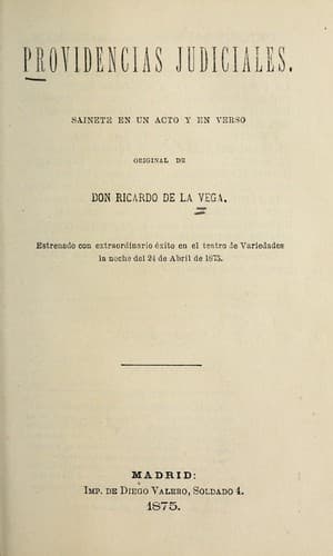 Providencias judiciales