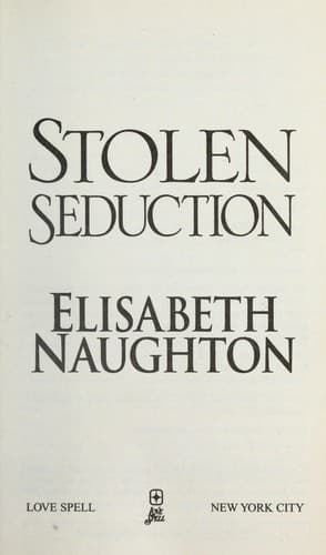 Cover image for Stolen seduction