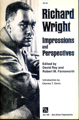 Cover image for Richard Wright: impressions and perspectives