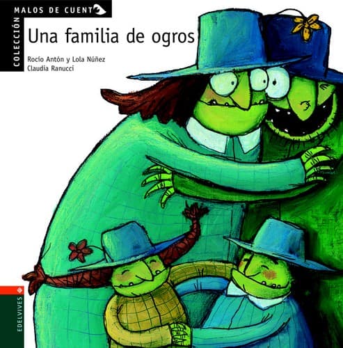 Cover image for Una familia de ogros