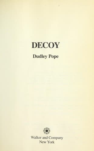 Cover image for Decoy