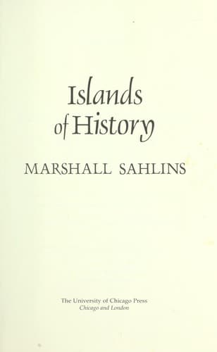 Cover image for Islands of history