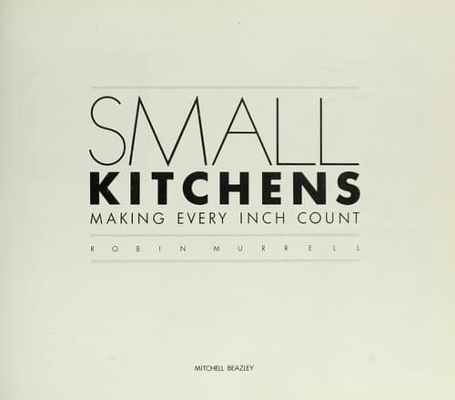 Cover image for Small kitchens