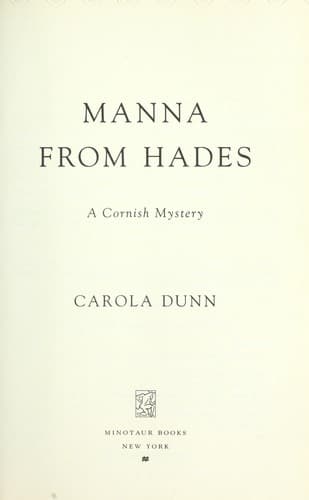 Cover image for Manna from Hades