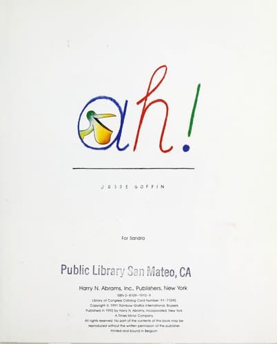 Cover image for Ah!