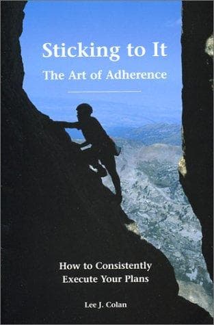 Cover image for Sticking to It