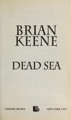 Cover image for Dead sea