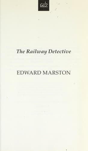 Cover image for The railway detective