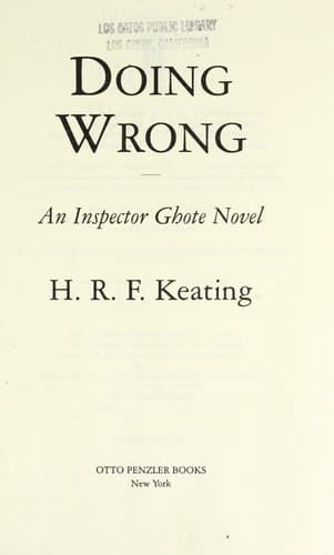Cover image for Doing wrong