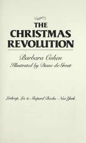Cover image for The Christmas revolution