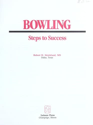 Cover image for Bowling