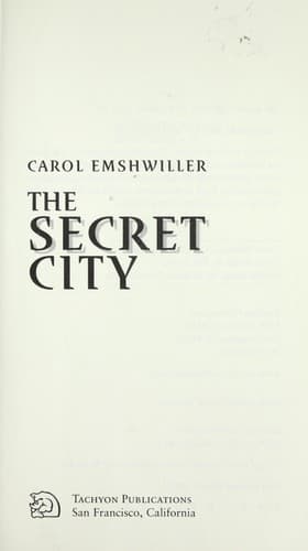 Cover image for The secret city