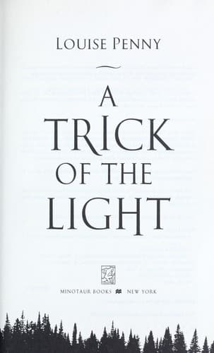 Cover image for A trick of the light