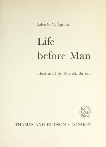 Cover image for Life before man