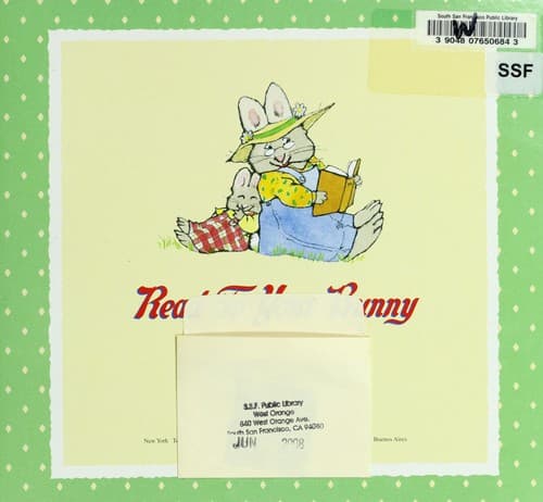 Cover image for Read to Your Bunny