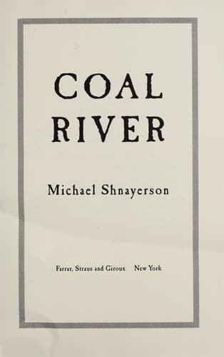 Cover image for Coal river