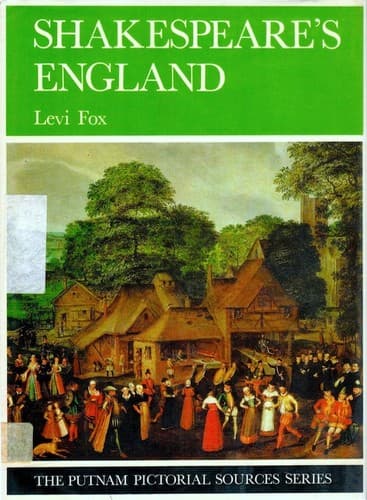 Cover image for Shakespeare's England.