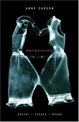 Cover image for Decreation