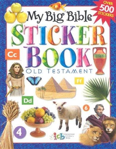 Cover image for My Big Bible Sticker Book