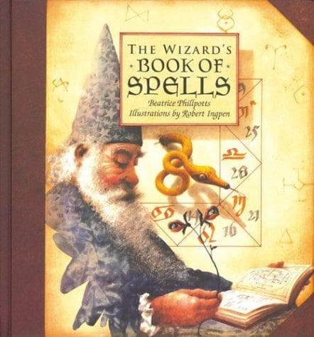 Cover image for The Wizard's Book of Spells