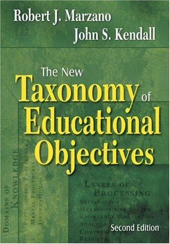Cover image for The New Taxonomy of Educational Objectives