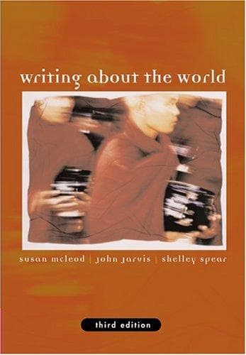 Cover image for Writing about the World (with InfoTrac )