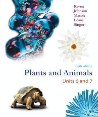 Plants And Animals Units 6 And 7 Selected Materials From Biology 9th Ed