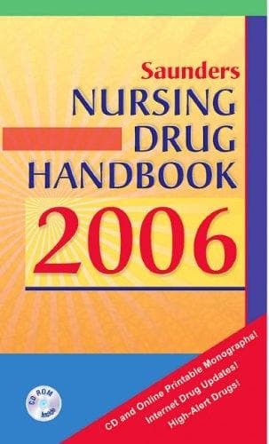 Cover image for Saunders Nursing Drug Handbook 2006