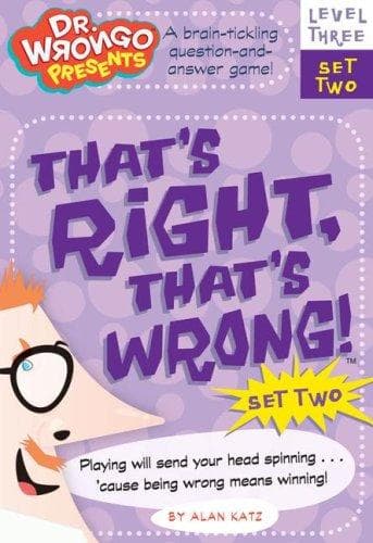 Cover image for That's Right, That's Wrong!