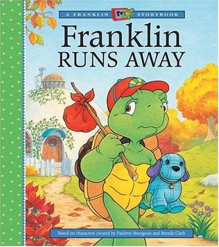 Cover image for Franklin Runs Away (A Franklin TV Storybook)
