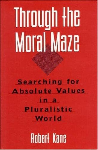 Cover image for Through the moral maze