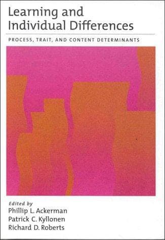 Cover image for Learning and Individual Differences