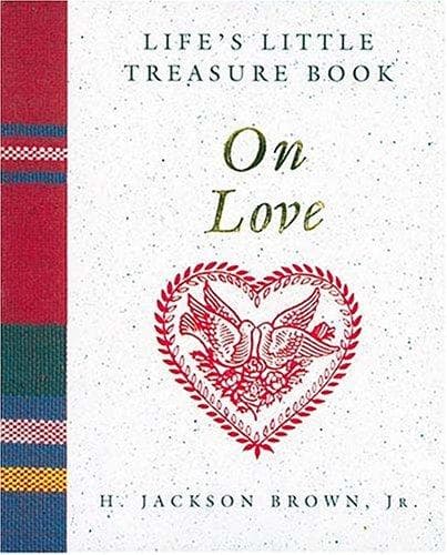 Cover image for Life's little treasure book on love