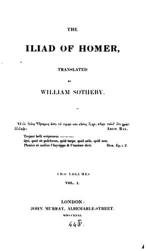 Cover image for The Iliad and the Odyssey