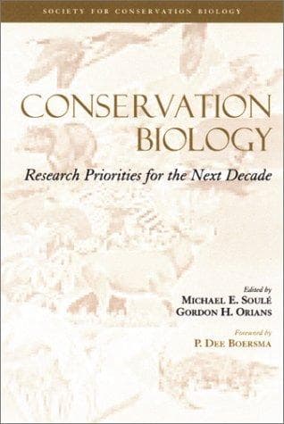 Cover image for Conservation Biology