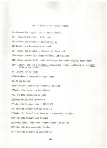 Political recruitment in the state of Minas Gerais, Brazil (1890-1970)