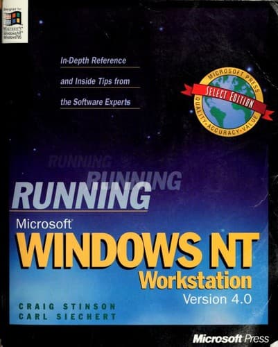 Cover image for Running Microsoft Windows NT Workstation, version 4.0