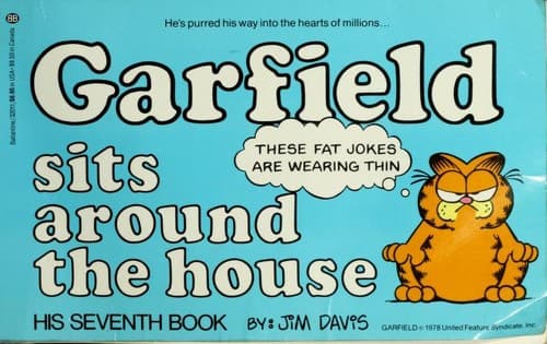Cover image for Garfield sits around the house.