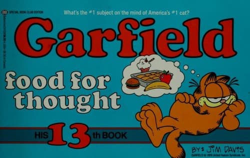 Cover image for Garfield, food for thought