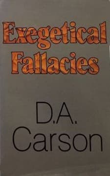 Cover image for Exegetical fallacies